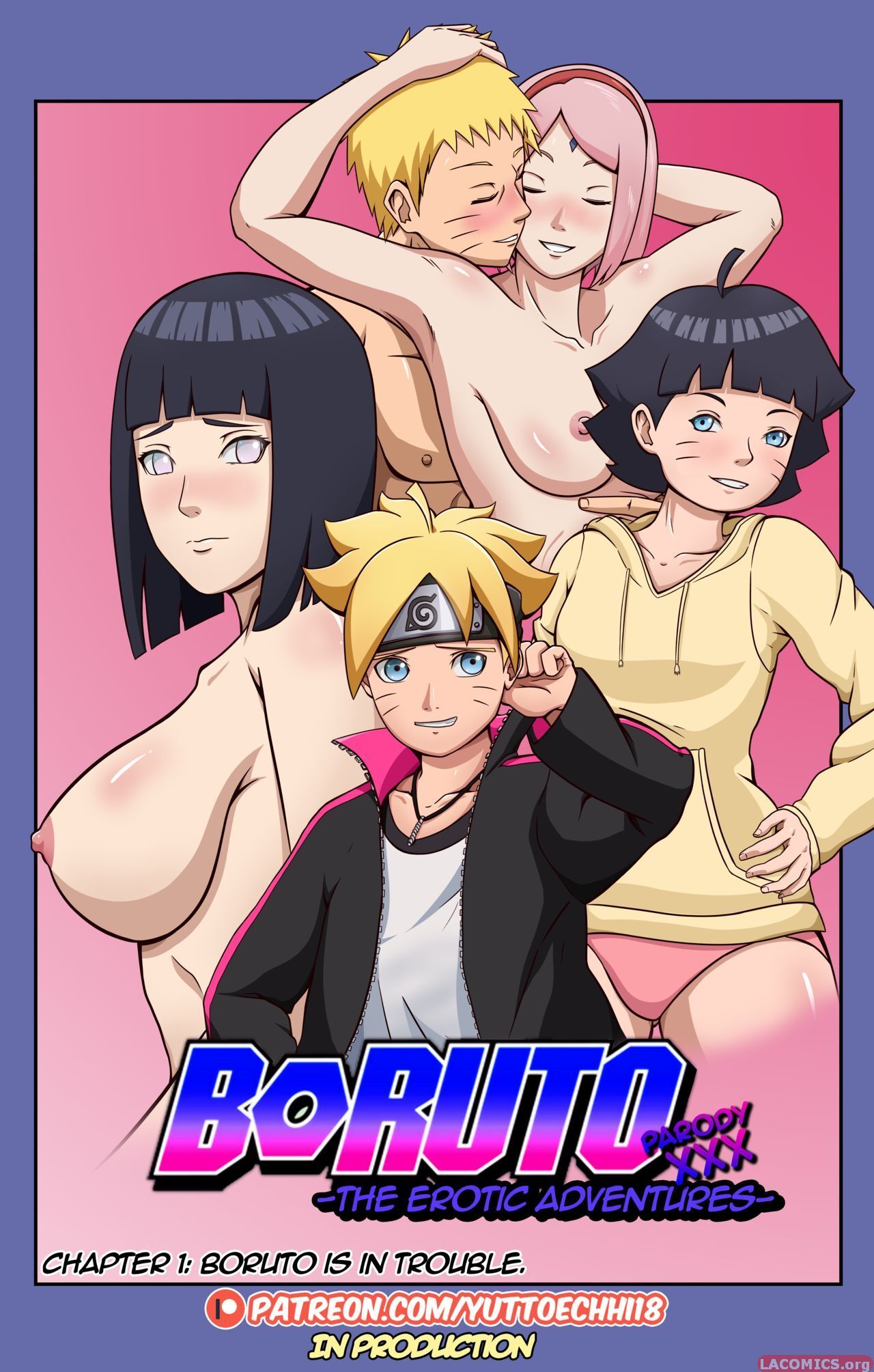 Boruto erotic adventure chapter1:boruto is in trouble
